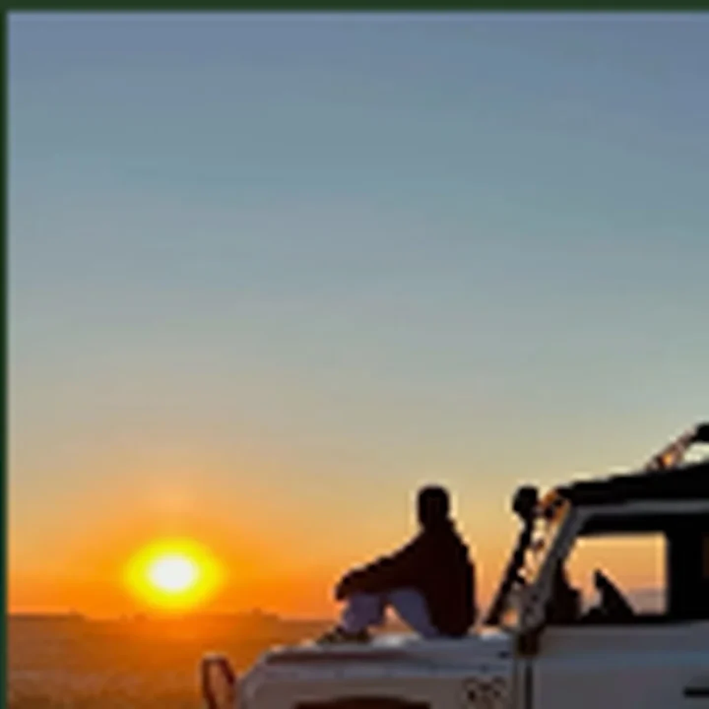 Sunset travel content